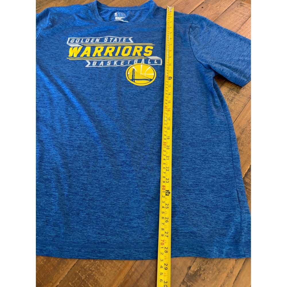 NBA Golden State Warriors Men Large Blue TX3 Cool Performance Basketball T-Shirt - Picture 7 of 7
